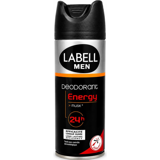 DEODORANT MEN ENERGY MUSK LABELL 200ML
