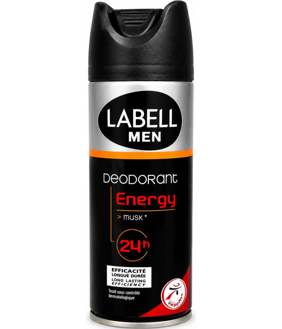 DEODORANT MEN ENERGY MUSK LABELL 200ML