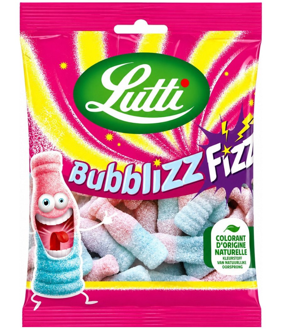 BONBONS LUTTI BUBBLIZZ FIZZ 35G