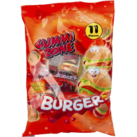 BONBONS FIZZY BURGER GUMMI ZONE 77G