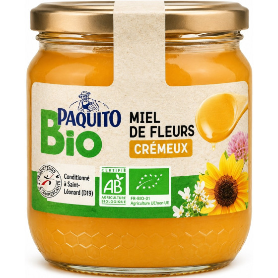 MIEL DE FLEURS BIO PAQUITO 500G
