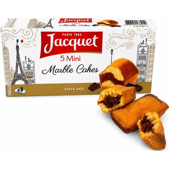 GATEAU MINI MARBRE JACQUET X5 135G