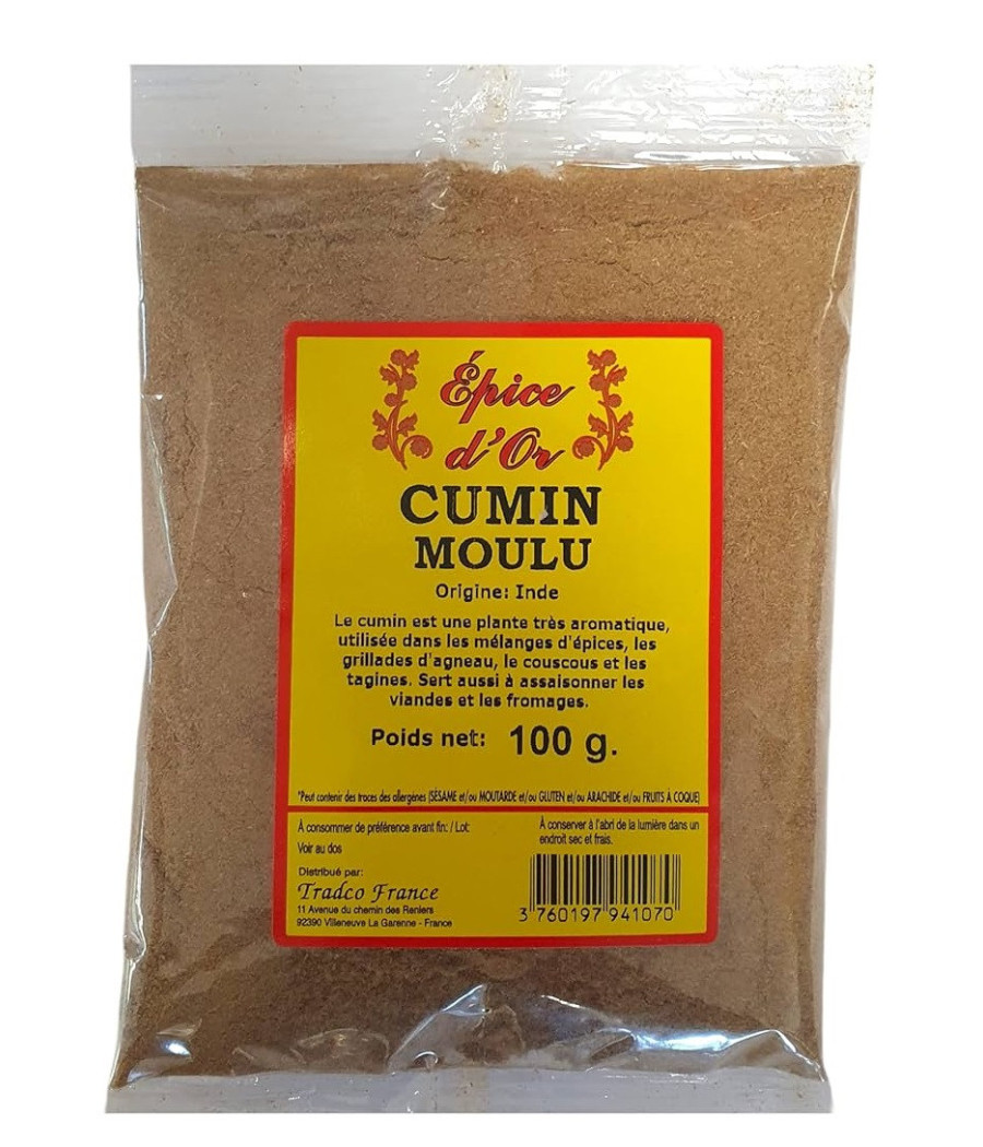CUMIN ÉPICE D'OR MOULU 100G