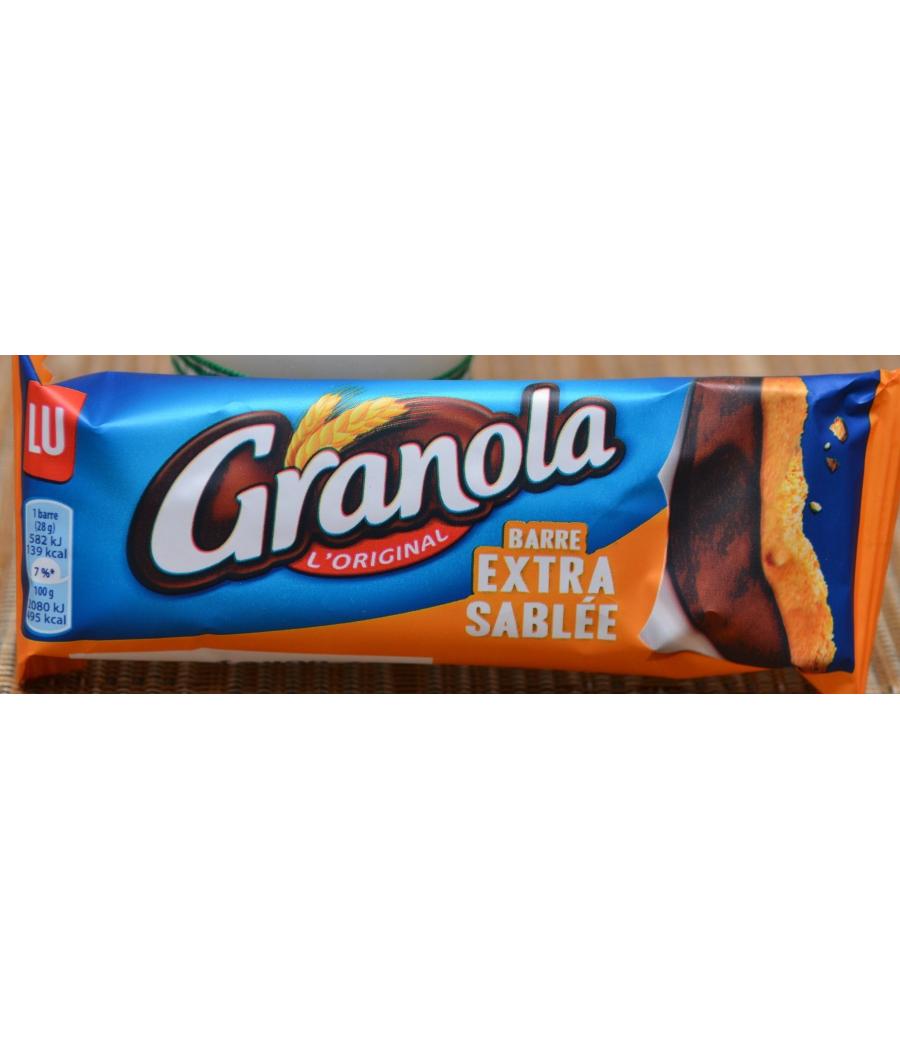 GRANOLA L'ORIGINAL BARRE EXTRA SABLEE LU 28G