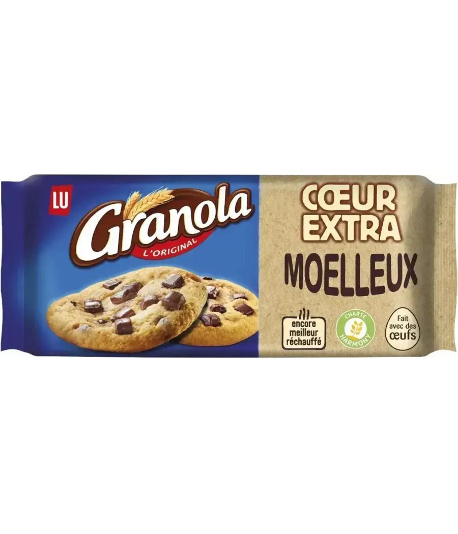 GRANOLA COOKIE COEUR EXTRA MOELLEUX LU 208G