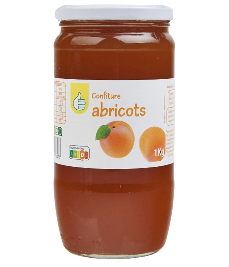 CONFITURE D'ABRICOTS MONTI 1KG