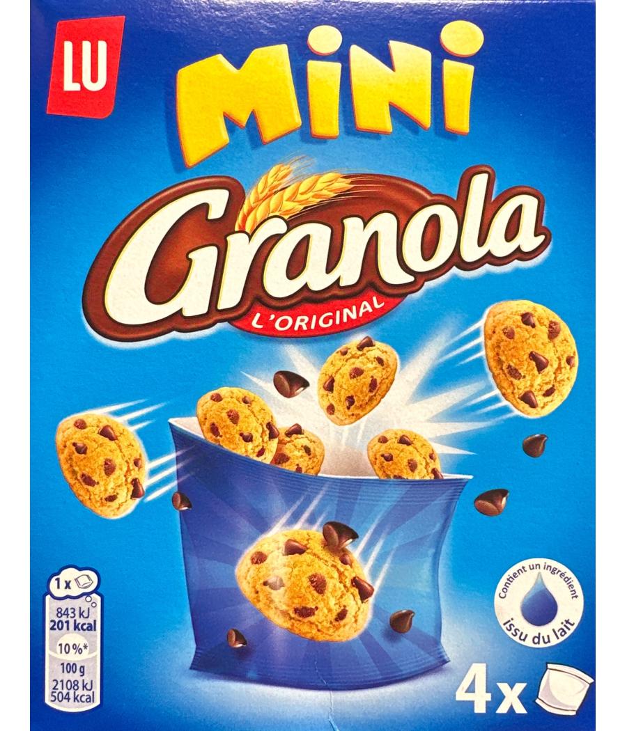 MINI COOKIES GRANOLA L'ORIGINAL LU 160G
