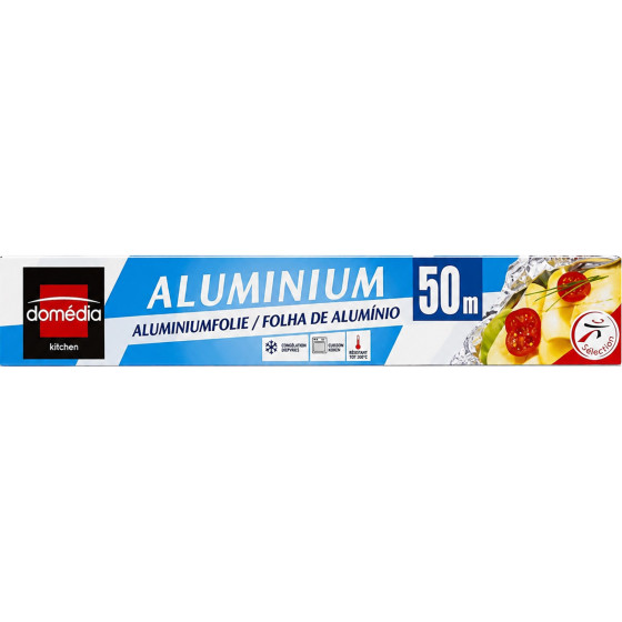 PAPIER ALUMINIUM DOMÉDIA 50M