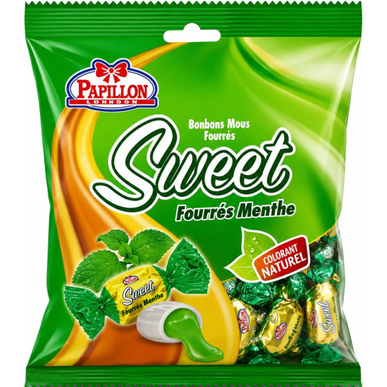 BONBONS SWEET FOURRÉ MENTHE 150G