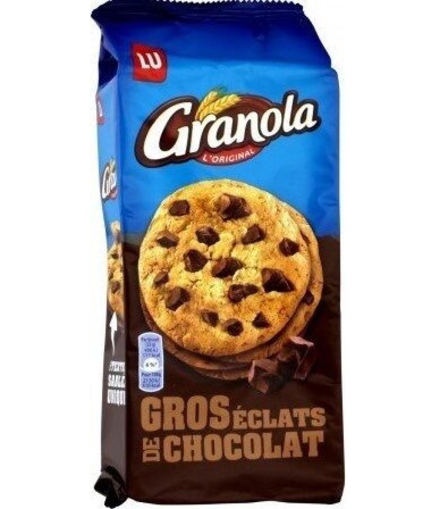 COOKIES GROS ECLATS DE CHOCOLAT GRANOLA LU 184G