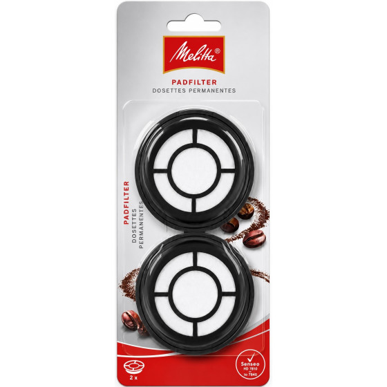 FILTRES DOSETTES PERMANENTES SENSEO MELITTA X2