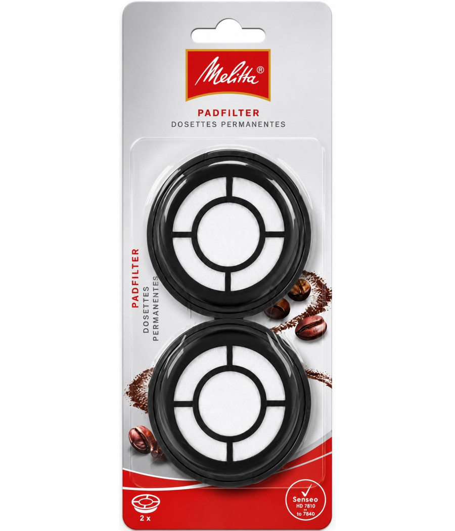FILTRES DOSETTES PERMANENTES SENSEO MELITTA X2
