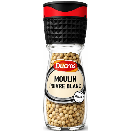 MOULIN POIVRE BLANC DUCROS 39G