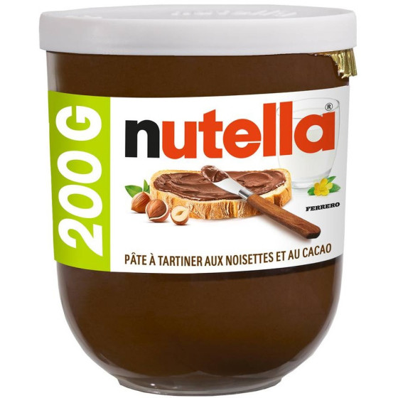 PATE A TARTINER NUTELLA 200G