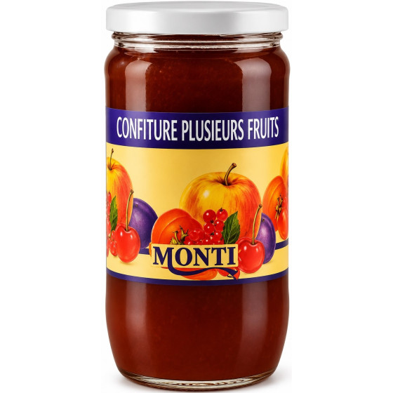 CONFITURE MULTIFRUITS MONTI 1KG