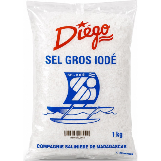 SEL GROS IODÉ DIEGO 1KG