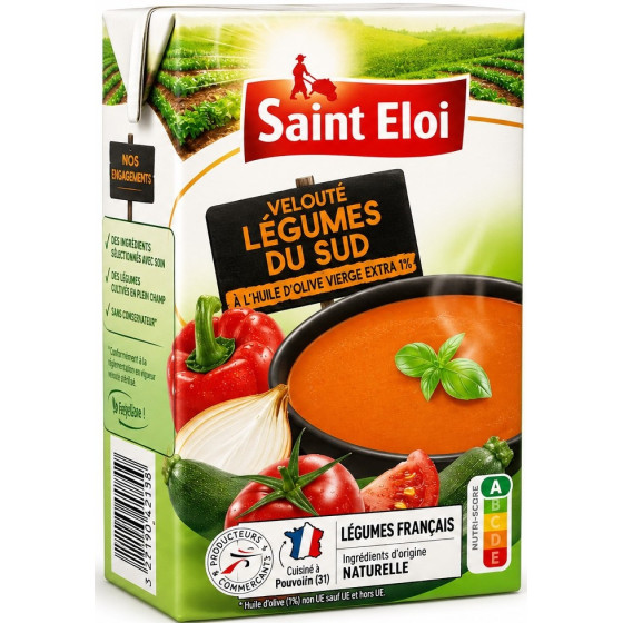 VELOUTÉS TOMATE ET BASILIC SAINT ELOI 1L