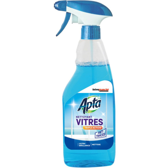 PISTOLET NETTOYANT VITRES BLEU APTA 750ML