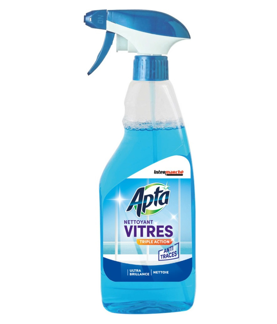 PISTOLET NETTOYANT VITRES BLEU APTA 750ML