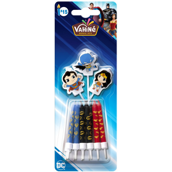 BOUGIES VAHINÉ SUPER HÉROS X15