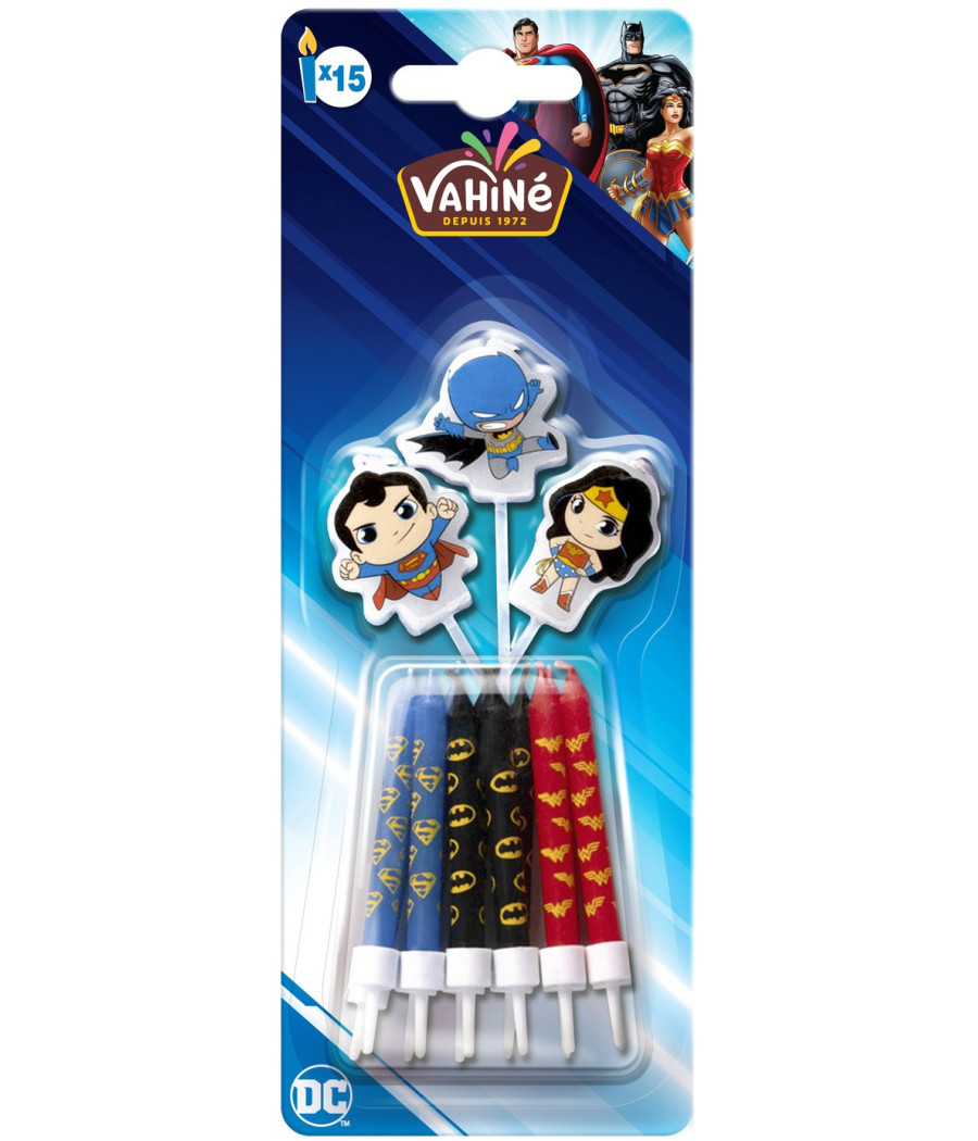 BOUGIES VAHINÉ SUPER HÉROS X15