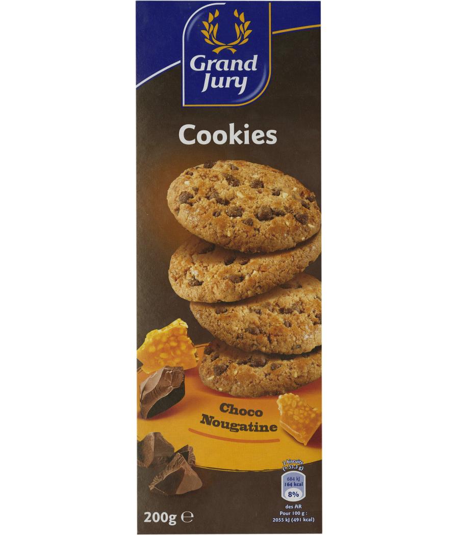 COOKIES CHOCO NOUGATINE GRAND JURY 200G