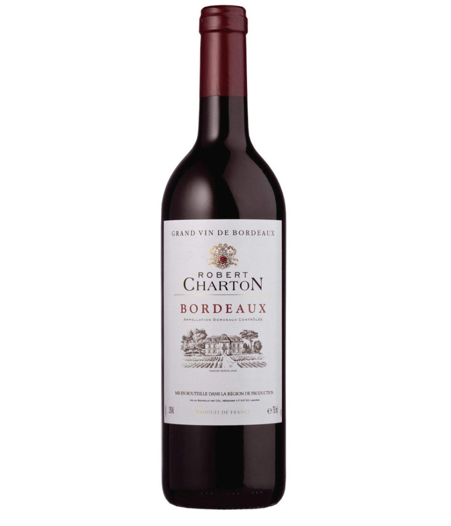 VIN ROUGE AOP BORDEAUX ROBERT CHARTON 75CL