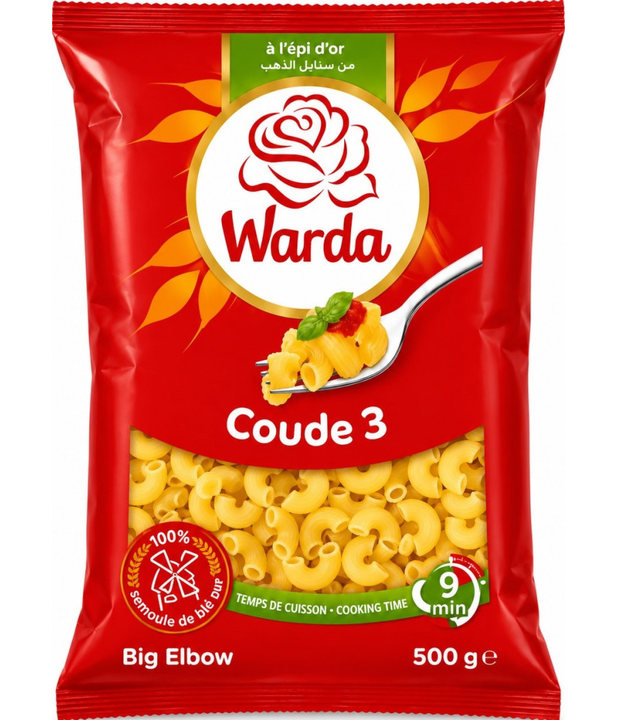 PATES COUDE 3 WARDA 500G
