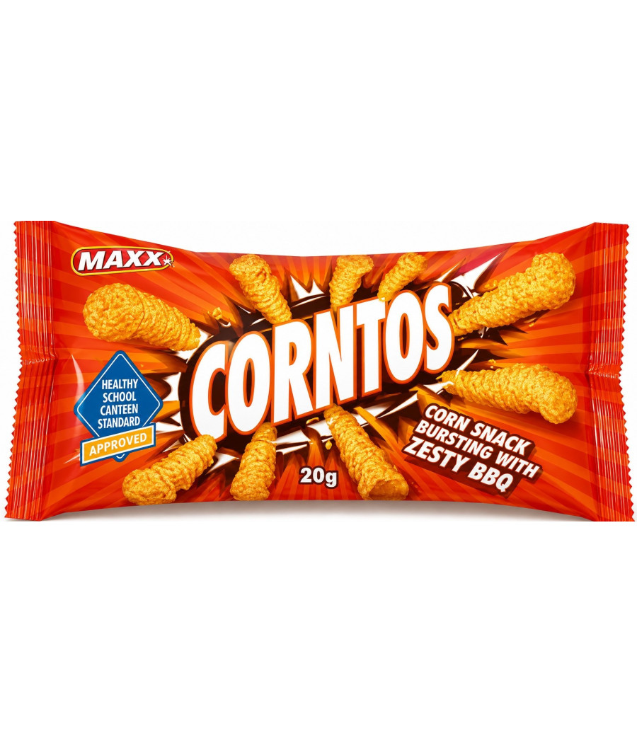 CHIPS SAVEUR BARBECUE CORNTOS 20G