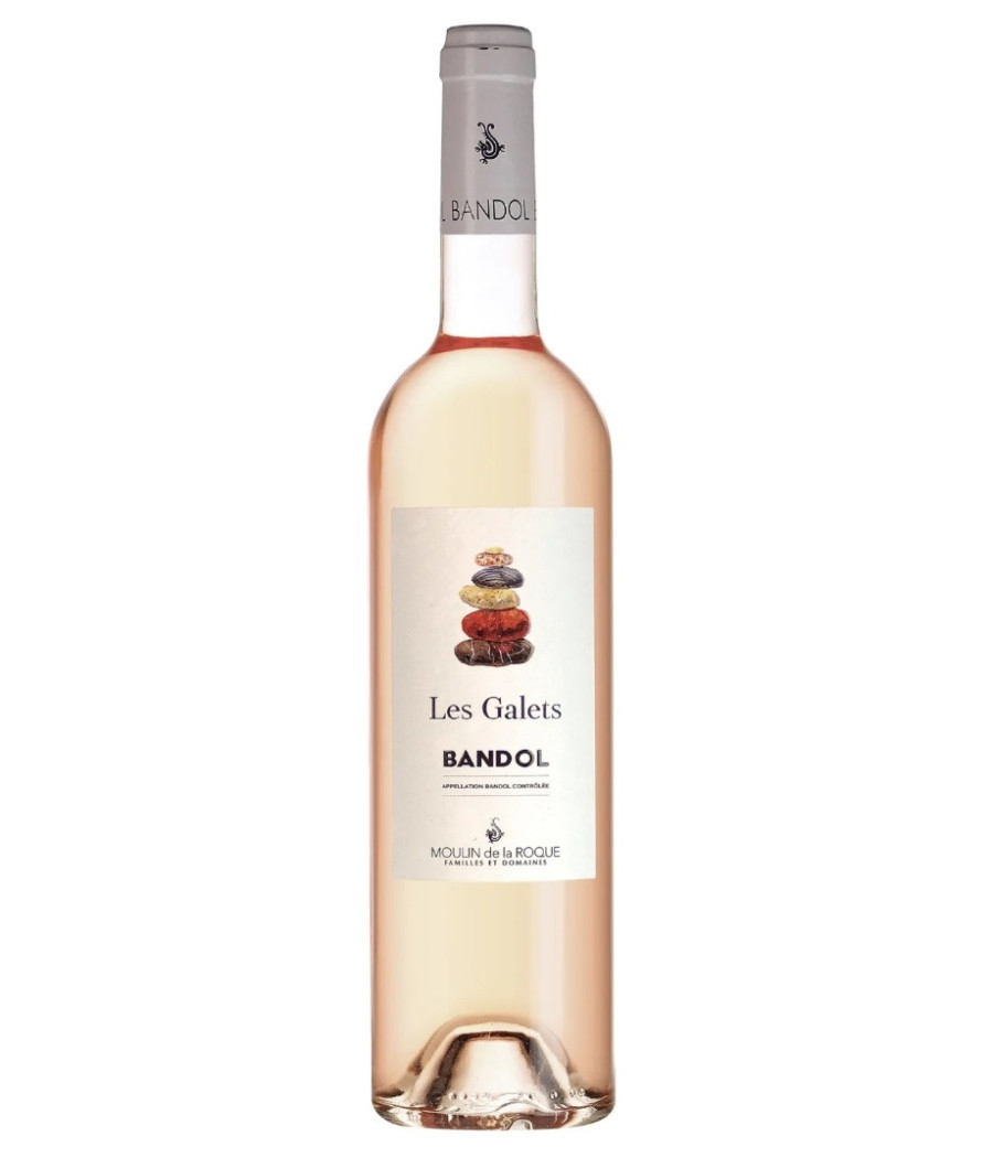 VIN ROSE AOP BANDOL LES GALETS 75CL