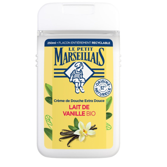 GEL DOUCHE LAIT DE VANILLE LE PETIT MARSEILLAIS 250ML