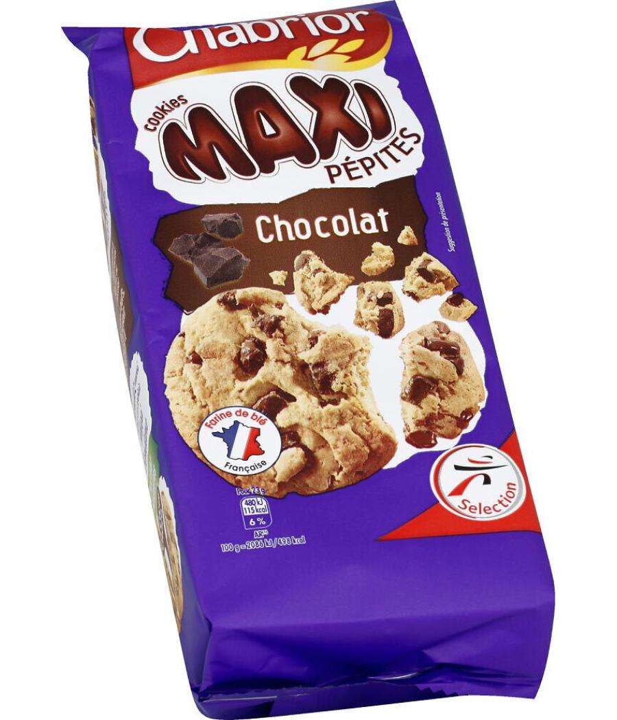 COOKIES MAXI PEPITES CHOCOLAT CHABRIOR 184G