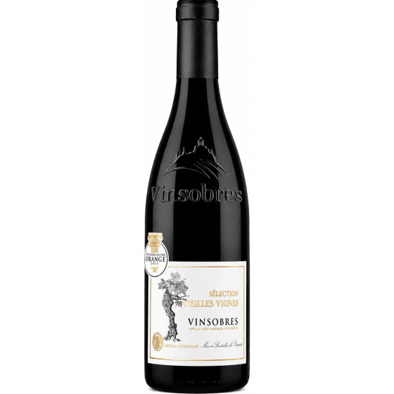 VIN ROUGE AOP VINSOBRES CALVET 75CL