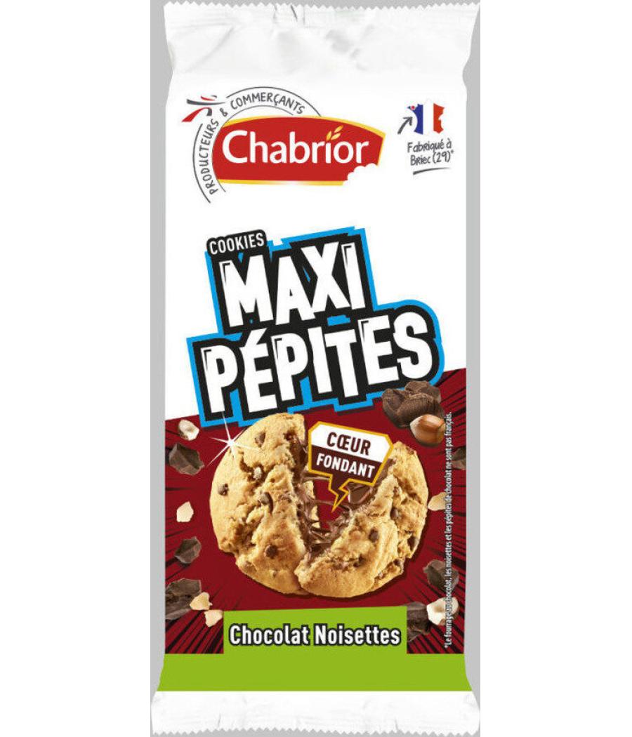 COOKIES CHOCOLAT NOISETTES COEUR FONDANT CHABRIOR