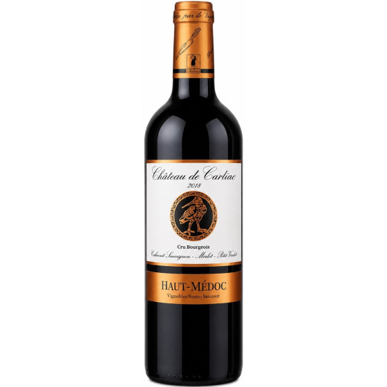 VIN ROUGE HAUT MEDOC AOP CARTUJAC 75CL