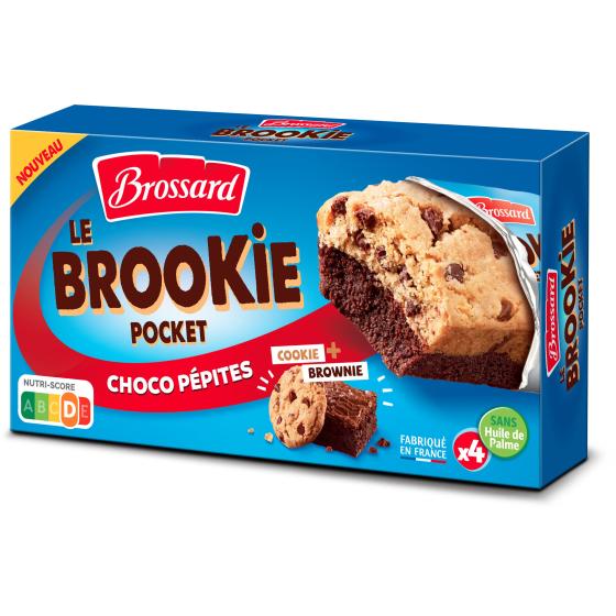 GATEAUX BROOKIE AUX PEPITES DE CHOCOLATS BROSSARD 184G