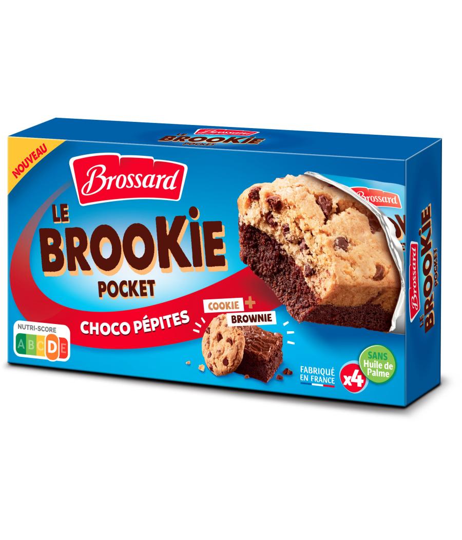 GATEAUX BROOKIE AUX PEPITES DE CHOCOLATS BROSSARD 184G