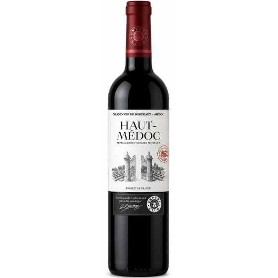 VIN ROUGE AOP MEDOC EXPERT CLUB 75CL