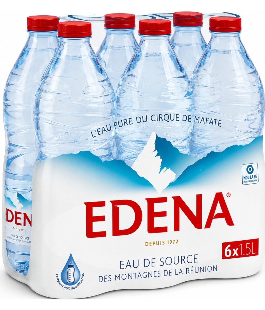 EAU DE SOURCE EDENA 1.5LX6