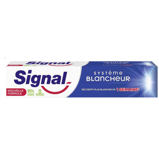 DENTIFRICE SIGNAL SYSTÉME BLANCHEUR 75ML