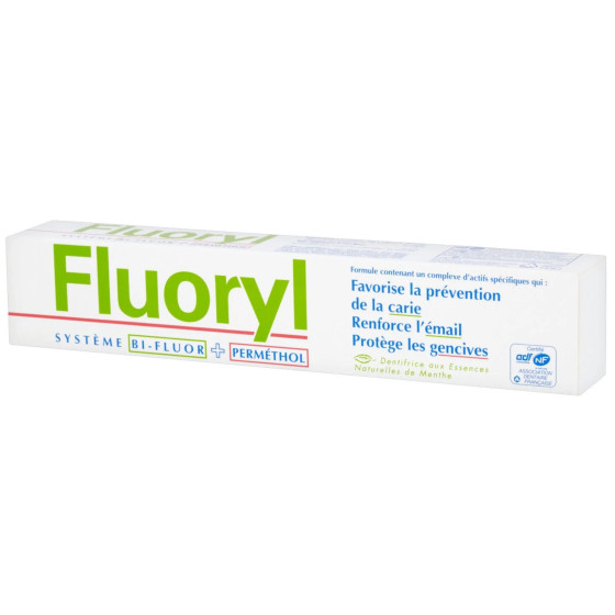 DENTIFRICE FLUORÉ MENTHE FLUORYL 75ML