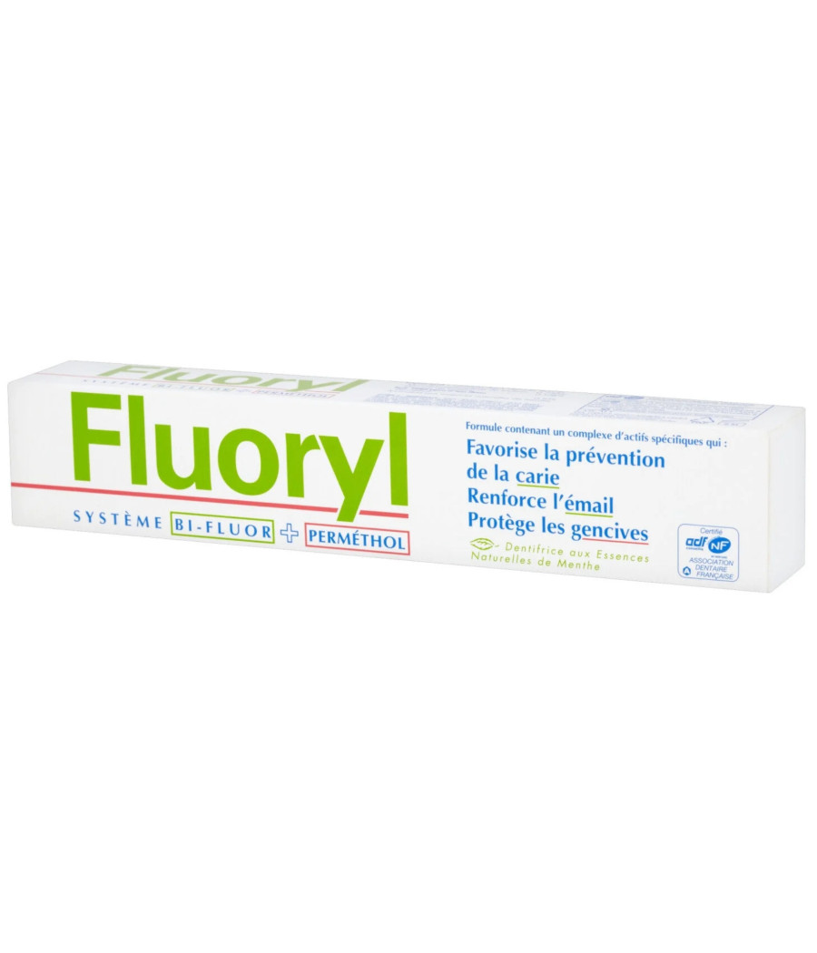 DENTIFRICE FLUORÉ MENTHE FLUORYL 75ML