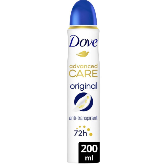 DÉODORANT DOVE ORIGINAL 72H 200ML