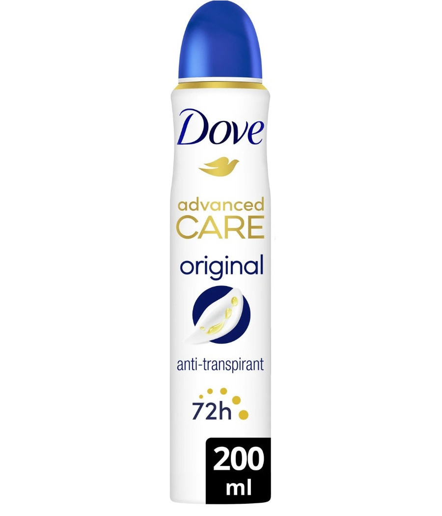 DÉODORANT DOVE ORIGINAL 72H 200ML