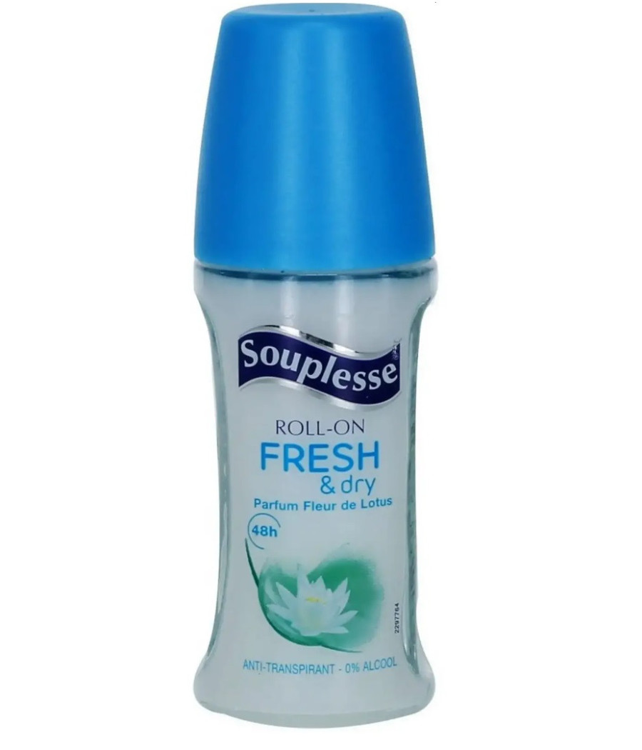 DEODORANT ROLL ON FRESH-DRY SOUPLESSE 50ML