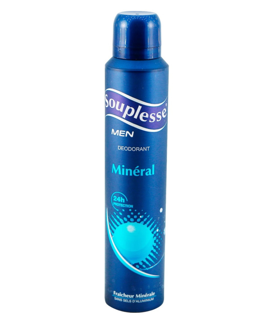 DEODORANT AEROSOL MINERAL FRAICHEUR SOUPLESSE 200ML