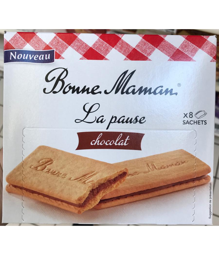 BISCUITS FOURRES AU CHOCOLAT AU LAIT BONNE MAMAN 200G