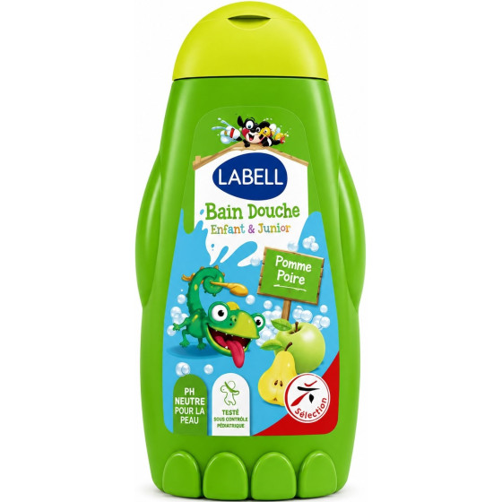 BAIN DE DOUCHE ENFANT LABELL POMME POIRE 300ML