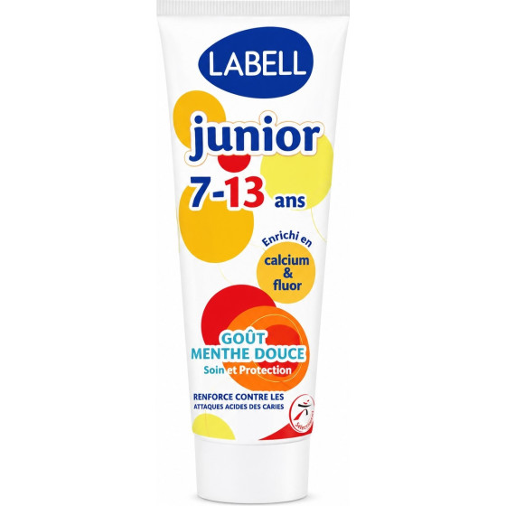 DENTIFRICE LABELL JUNIOR 7-13 ANS 75ML