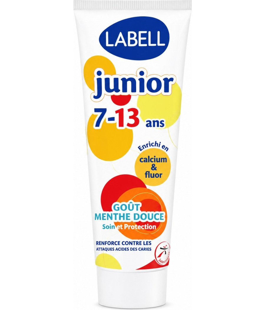 DENTIFRICE LABELL JUNIOR 7-13 ANS 75ML